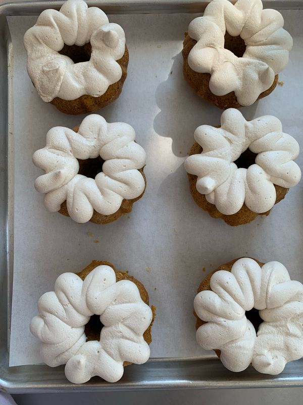 Maple Oat Bundts (vegan) | 1/2 dz
