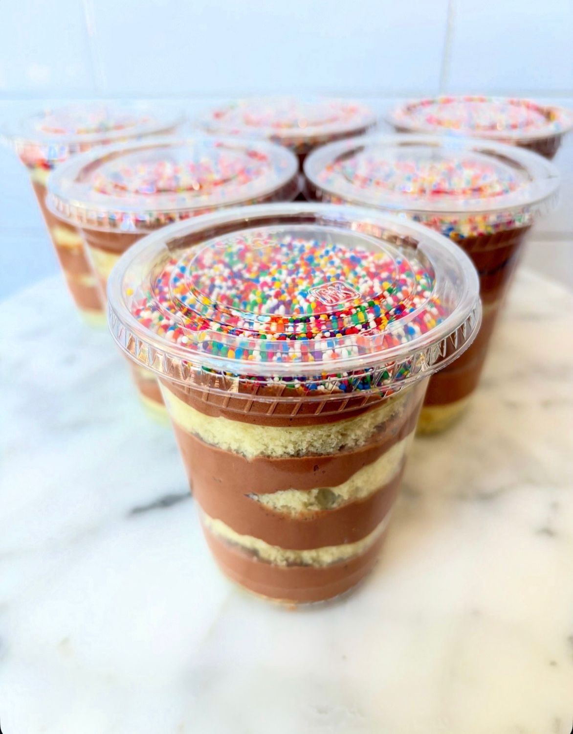 Dot Cake Cup (Vanilla)