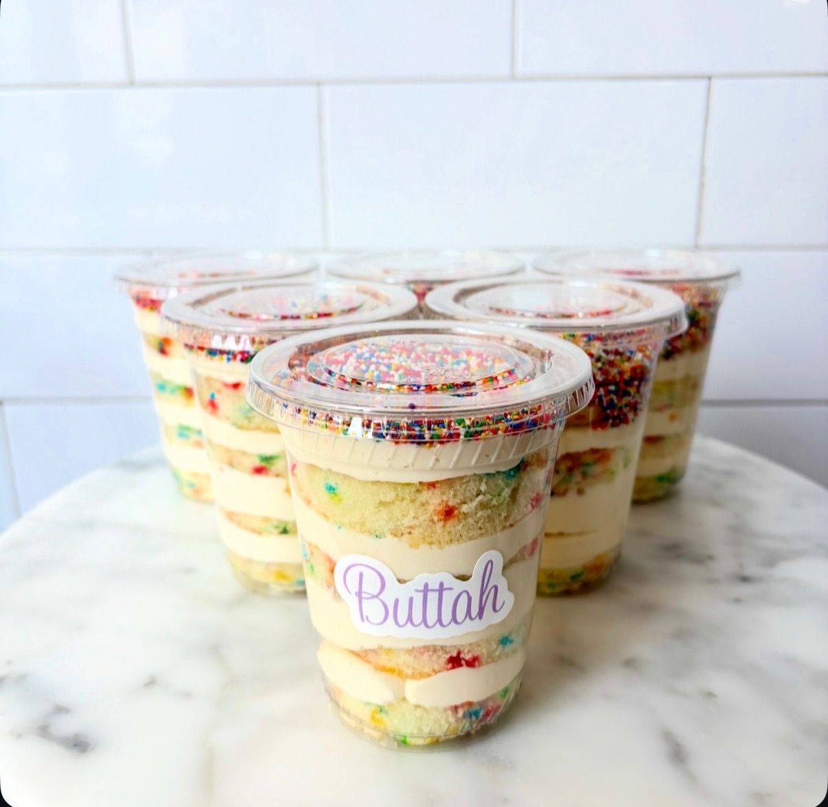 Dot Cake Cup (Funfetti)