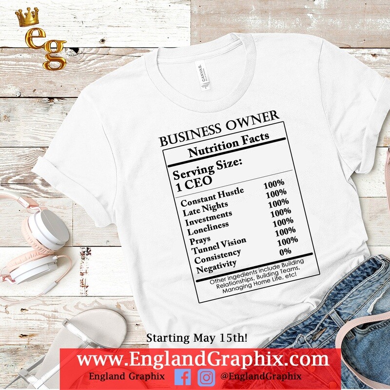 Business Owner Stretch Tee