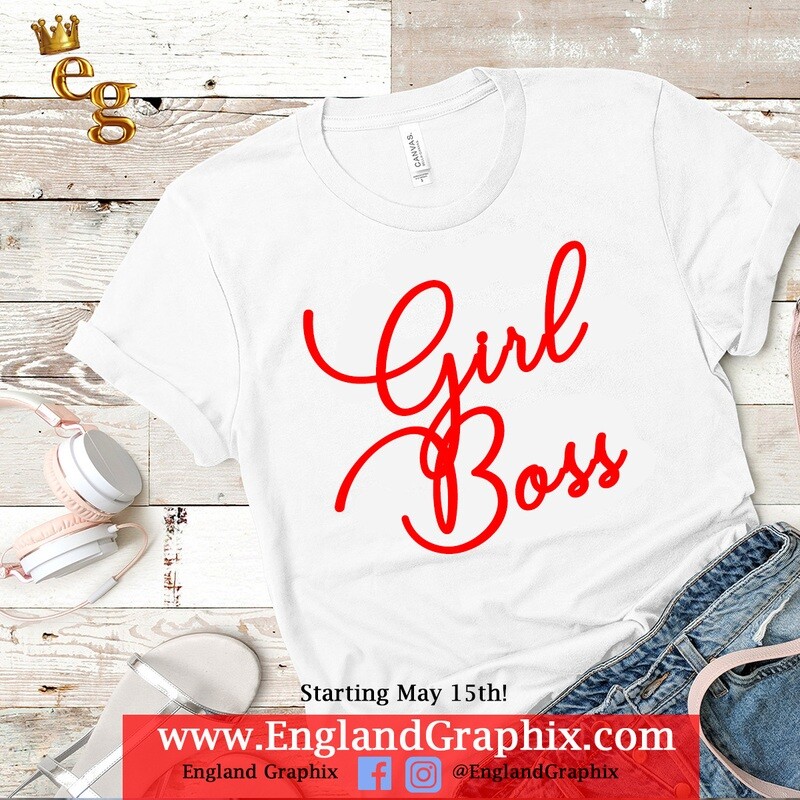 Girl Boss Stretch Tee