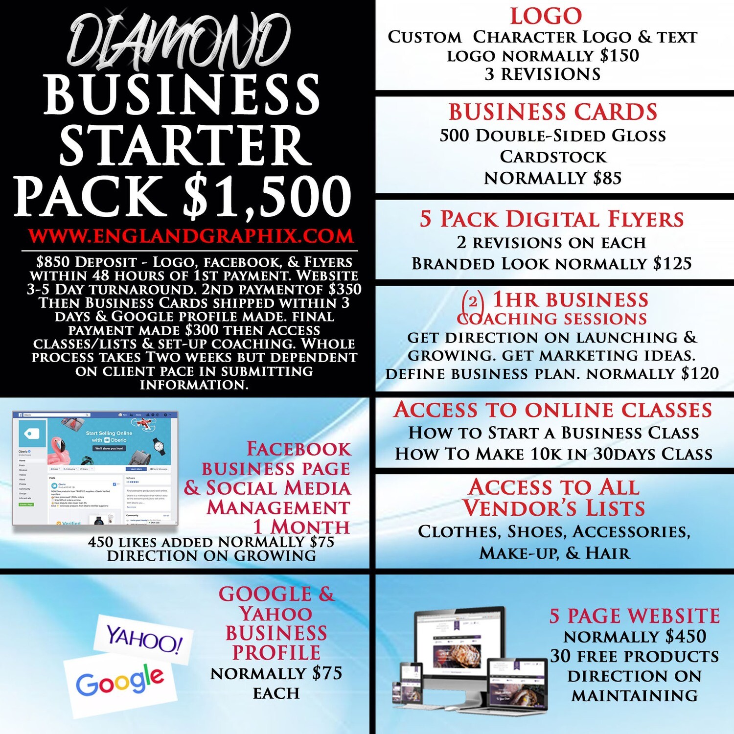 DIAMOND Business Starter Package