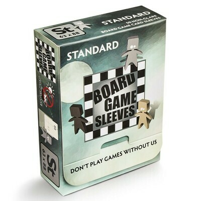 Board Game Sleeves: Standard 63x88mm (50ct)