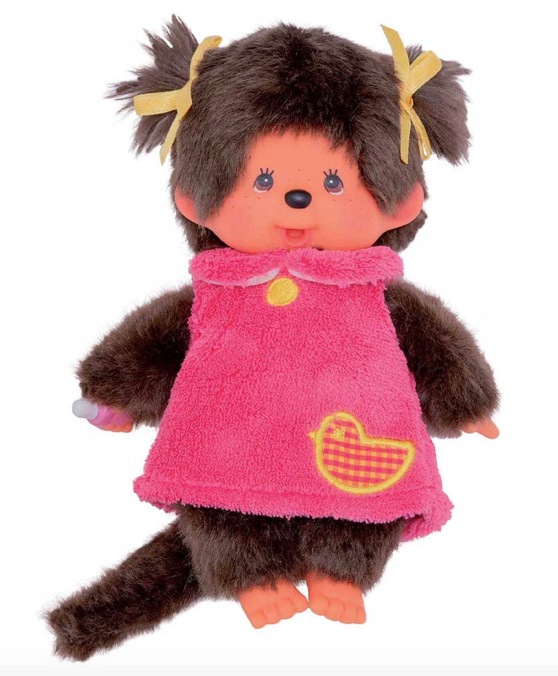 Monchhichi 20cm meisje Pink Fluffy