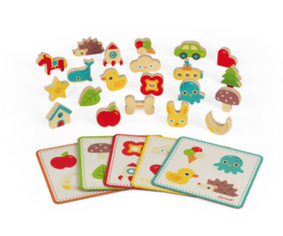 Tast-herkenningsspel "memory touch"