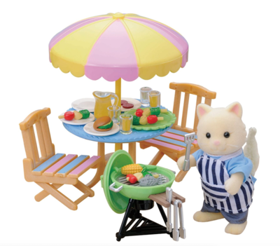 Tuin barbecue set