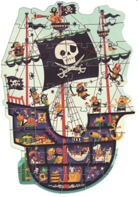 Puzzel le bateau des pirates - 36 stuks