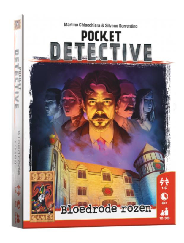 Pocket detective bloedrode rozen - kaartspel