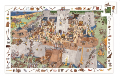 Zoekpuzzel - Kasteel - 100 stuks