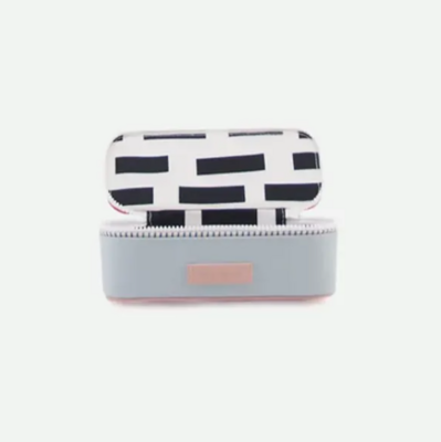 Pencil case Deluxe - agathe blue /elevator red/mendll's pink