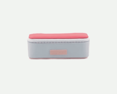 Pencil case Deluxe - agathe blue /elevator red/mendll's pink