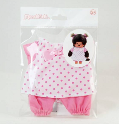 Monchhichi Fashion Roze Nachtjapon