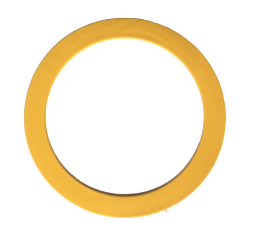 Jongleerring standaard - geel