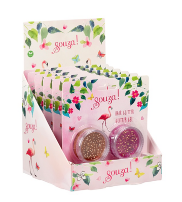 Haar glitter set