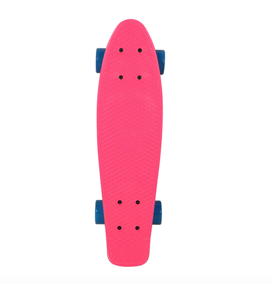 Old School Skateboard Awaii Vintage 22,5" - roze