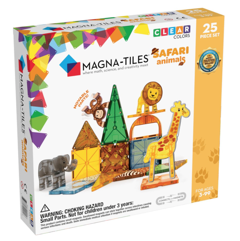 Magna-Tiles Safari Animals 25st