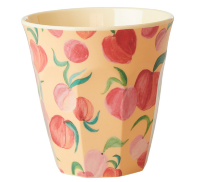 Medium melamine cup - peach