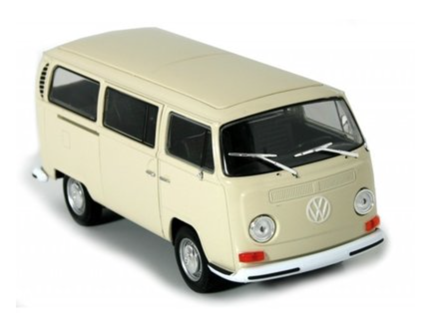 Volkswagen bus  1:24 - cream