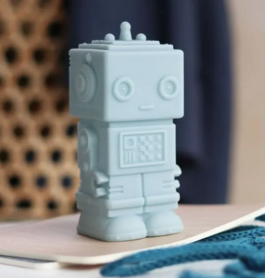 Nachtlampje - Robot smokey blauw