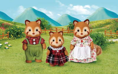 Red Panda Family