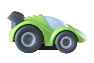 Kullerbü knikkerbaan - Groene sportwagen