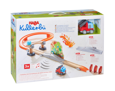 Knikkerbaan Kullerbü - Geluidspeelbaan Brandalarm