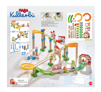 Knikkerbaan Kullerbü - Rollen naar de stal!