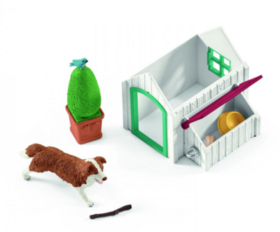 Schleich - Hannah's gastenverblijf met hondenhok