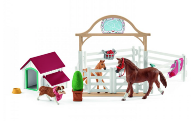 Schleich - Hannah&#39;s gastenverblijf met hondenhok
