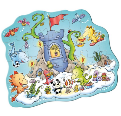 XL-Puzzel Draak Fonkelvuur