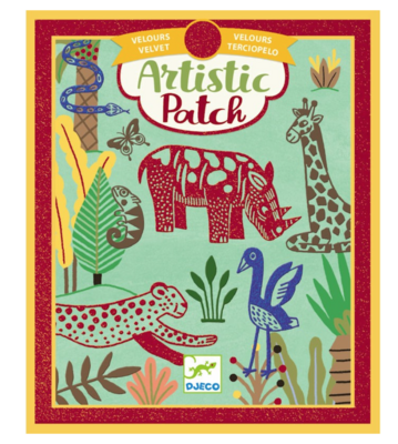 Artistic Patch - Viltplaatjes wilde dieren