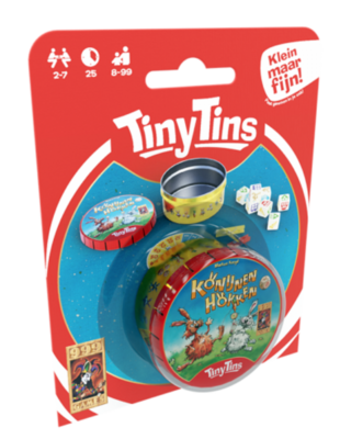 Tiny Tins - Konijnenhokken - Dobbelspel