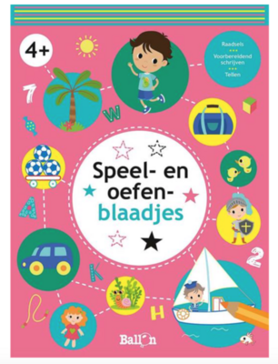 Speel- en oefenblaadjes 4+