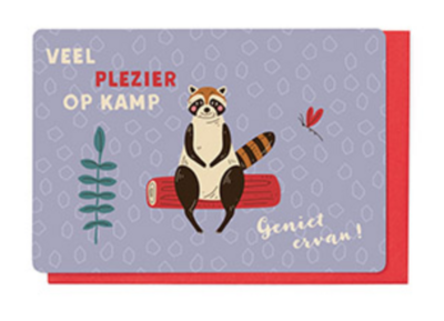 Veel plezier op kamp