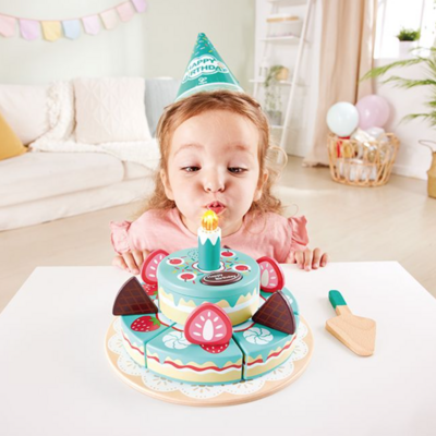 Interactive Happy Birthday Cake