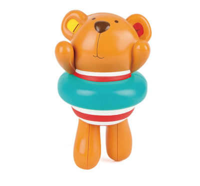Swimmer Teddy Wind-Up Toy