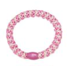 Haarelastiek/armband -  roze