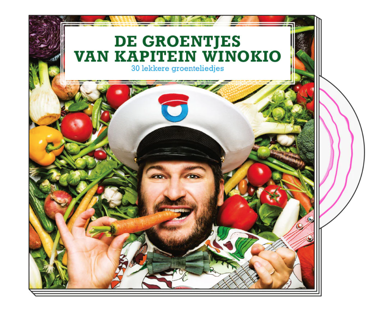 De groentjes van Kapitein Winokio met CD