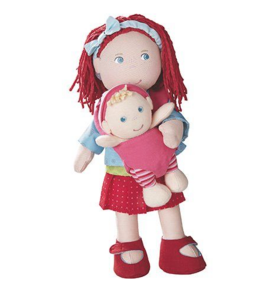 Pop Rubina met baby