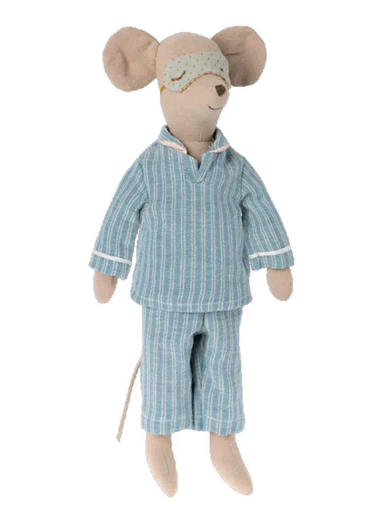 Maileg Medium Muis, Pyjama