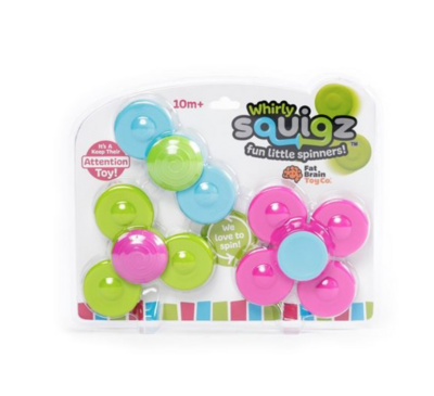 Fat Brain WHIRLY SQUIGZ - 3 zuignappen