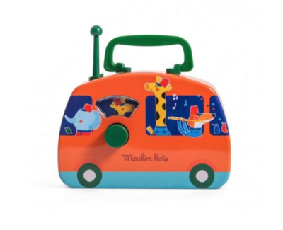 Muzikale fanfare bus