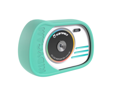 Kidycam waterdichte actie camera - Cyaan