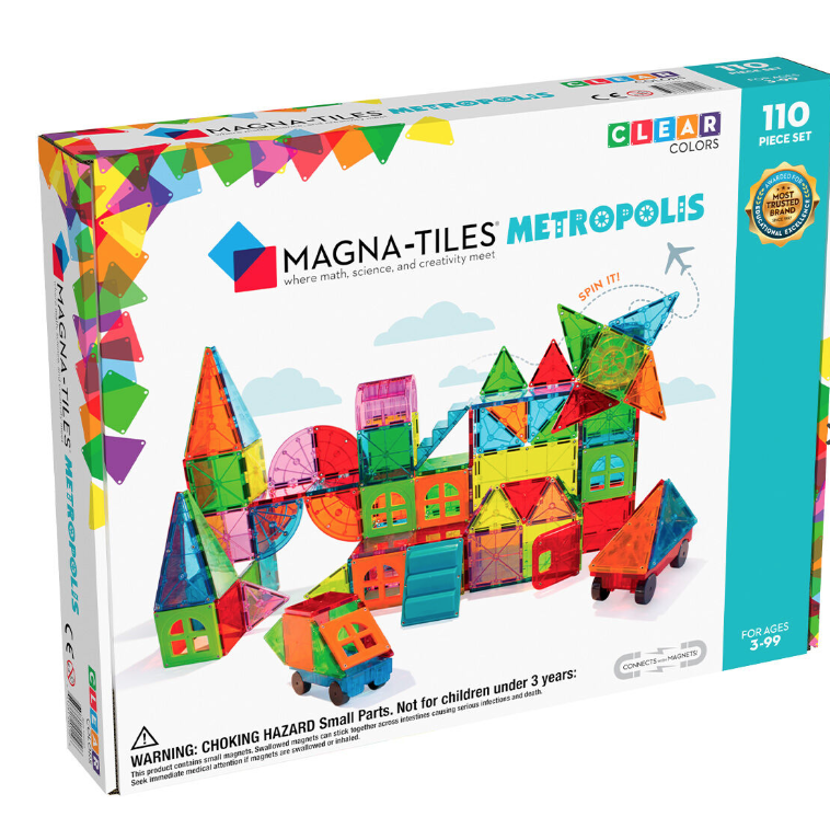 Magna-Tiles Metropolis– 110 stuks