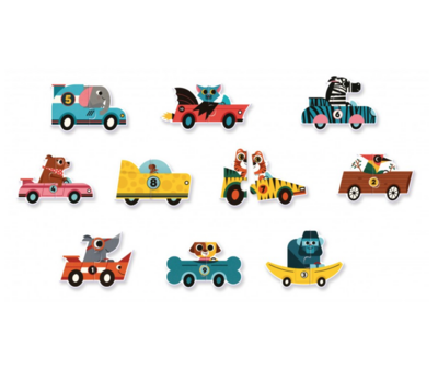 Puzzel duo Bolides