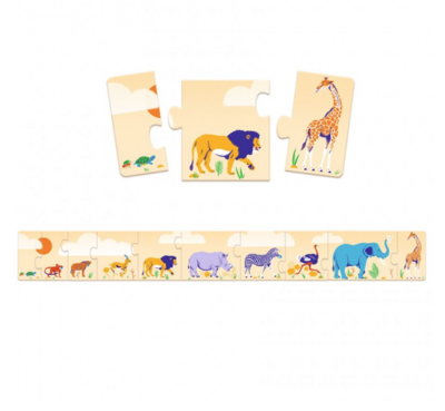 Puzzel Klein en Groot