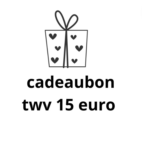Cadeaubon 15 euro