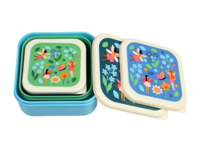 Snackdoosjes  Fairies in the Garden- Set van 3