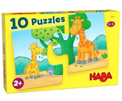 10 Puzzels - Wilde dieren