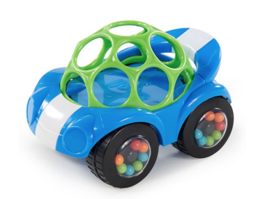 Rattle &amp; Roll Buggie Toy - blue